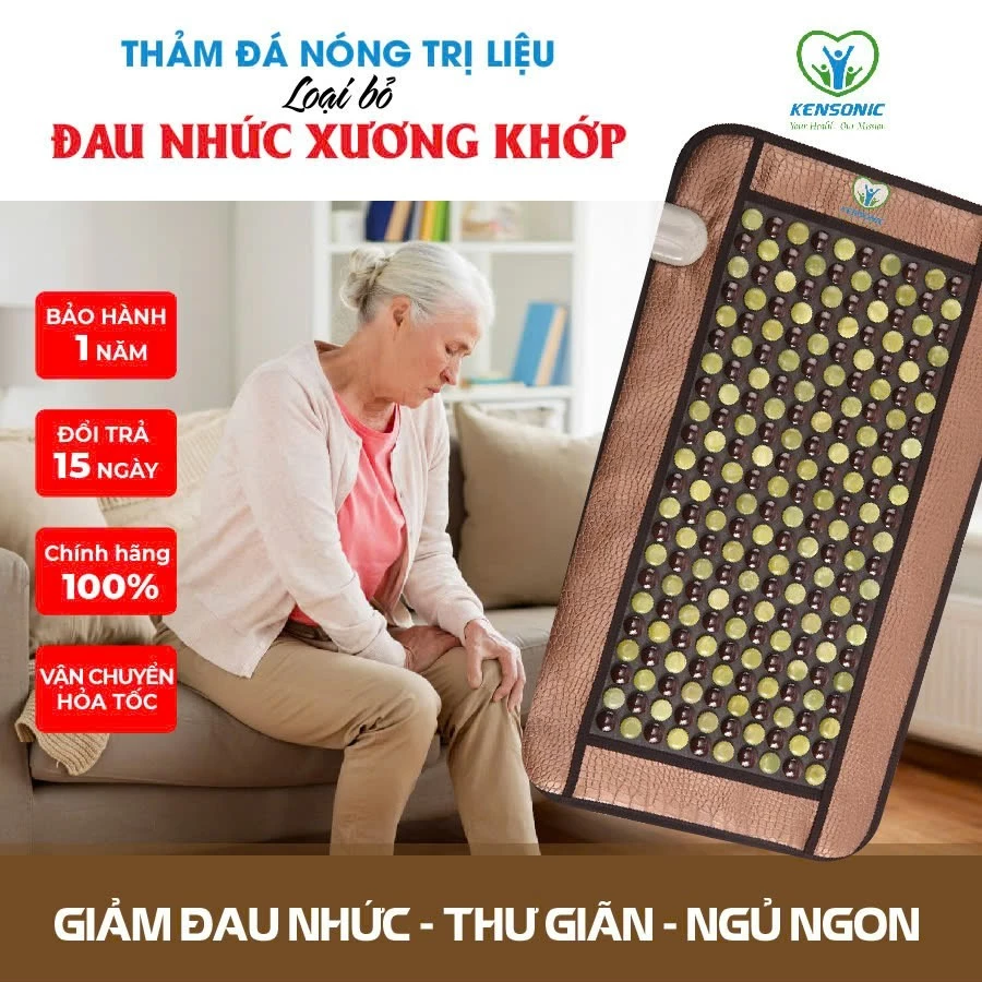 Thảm Đá nóng đắp bụng, đắp lưng Hàn Quốc Kensonic 50*80CM